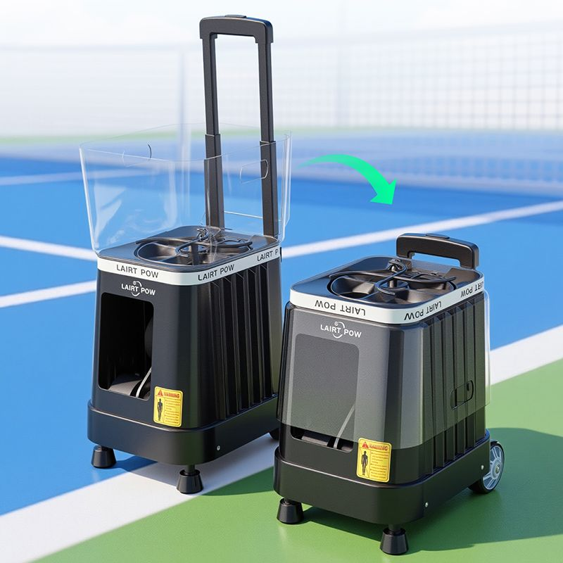 【New】LAIRTPOW LT1 Tennis Serving Machine, 90+ Ball Capacity, Dual-mode Control via APP/Remote Control, only for Tennis Training