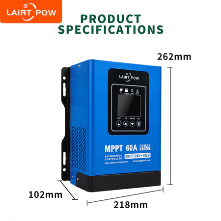 LAIRTPOW Smart MPPT Solar Controller Wireless Network Connection Power Supply Voltage 480V