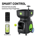 The Lairtpow LT3 Tennis Ball Machine is controlled via app and remote, comes with 120+ balls, and has a built-in 12000mAh battery for playing tennis.