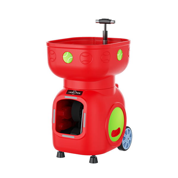 The Lairtpow LT3 Tennis Ball Machine is controlled via app and remote, comes with 120+ balls, and has a built-in 12000mAh battery for playing tennis.