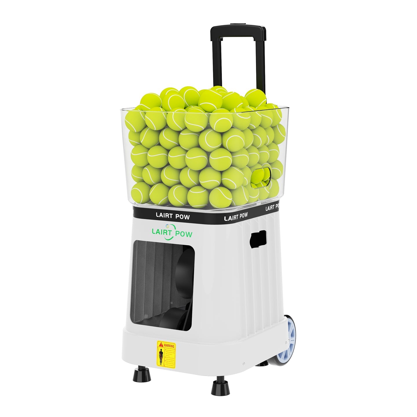 【New】LAIRTPOW LT7Pro Tennis Serving Machine, Smart AI Voice Control Tennis Trainer, 140+ Ball Capacity, 4h-6h Long Battery Life, for Tennis and Paddle Tennis Training