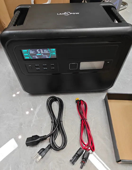 Lairtpow ZP4000 Portable Outdoor/Home Power Station 4019Wh 1200W 220V/60Hz 600W PV Max