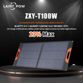 【New】LAIRTPOW ZXY-T120W Portable 120W Solar Panel for Bluetti/Jackery/E-F/Uapow/DJI/Alpicool etc.