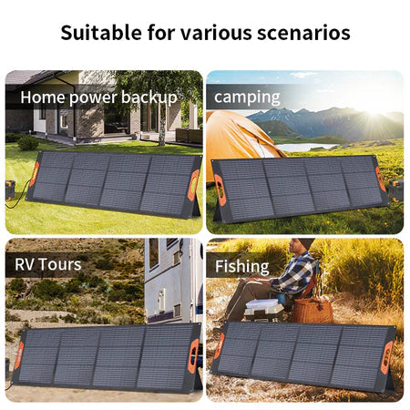 【Ready to send】LAIRTPOW ZXY-T250W/200W Portable Solar Panel 200W solar panel for Bluetti/Jackery/E-F/Uapow/DJI/Segway etc